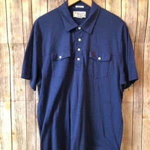 Original Penguin Blue Polo Shirt